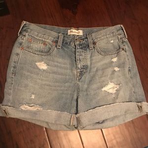 Madewell high rise size 26 shorts